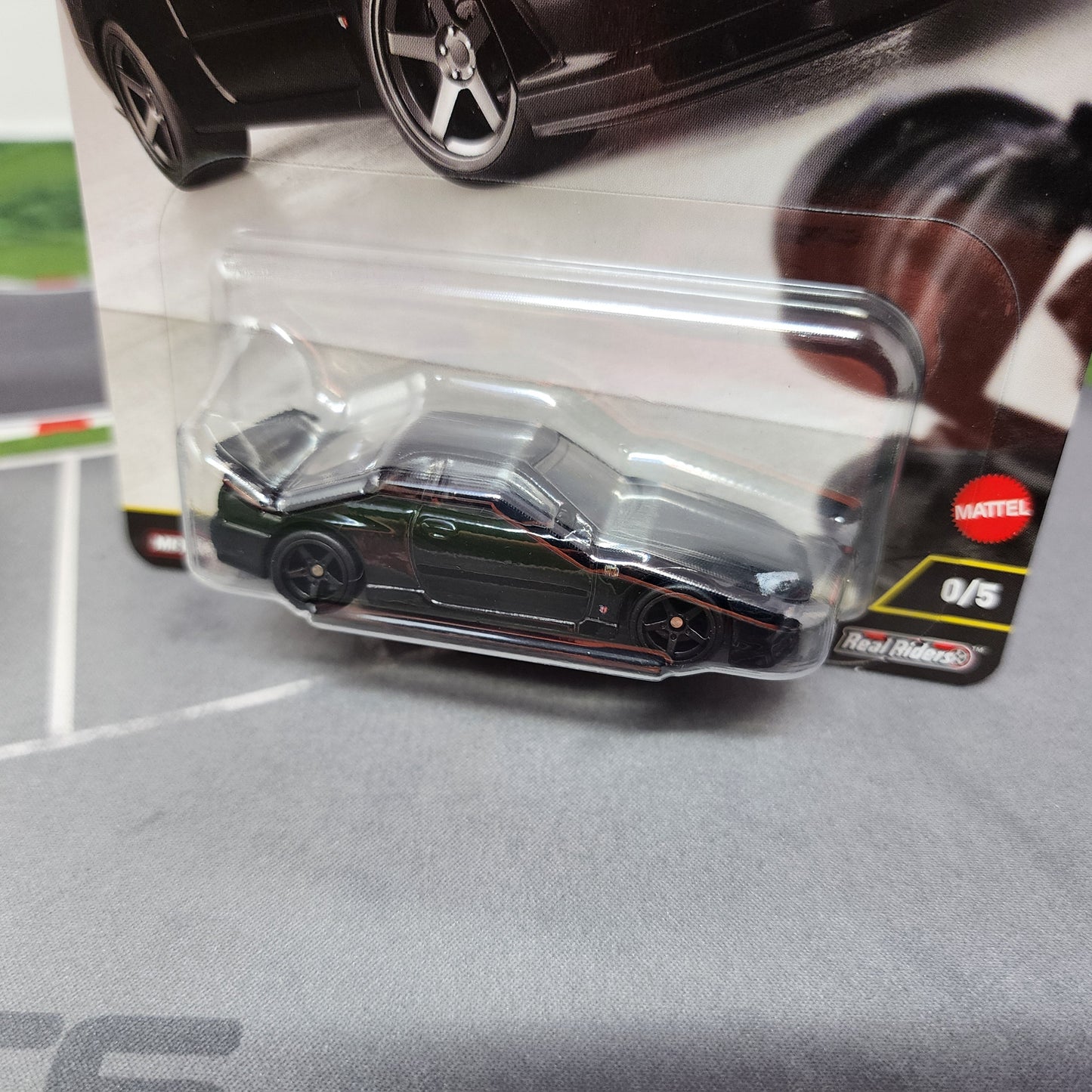 V-Spec II Nissan Skyline GT-R R34 0/5 * Black CHASE * Hot Wheels Car Culture Timeless Icons