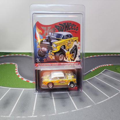 55 Chevy Bel air Gasser Blonde Selections 219 * Hot Wheels Red Line Club RLC
