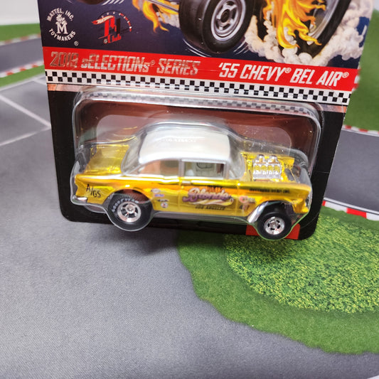 55 Chevy Bel air Gasser Blonde Selections 219 * Hot Wheels Red Line Club RLC
