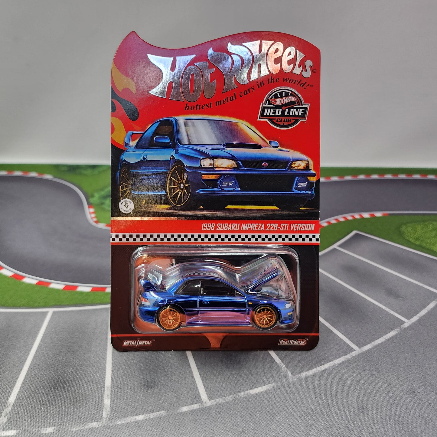1998 Subaru Impreza 22B-STi * Hot Wheels Red Line Club RLC
