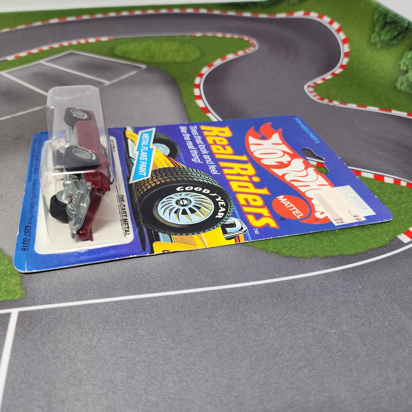 57 T-Bird 4357 * Hot Wheels Real Riders 1982 Malaysia