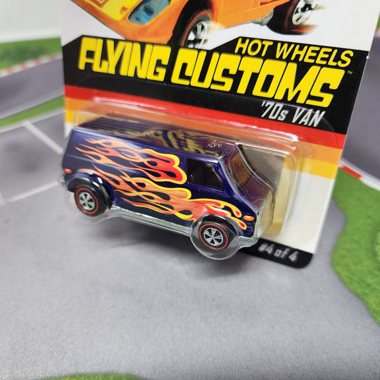 70s Van Flying Customs * Hot Wheels Red Line Club RLC