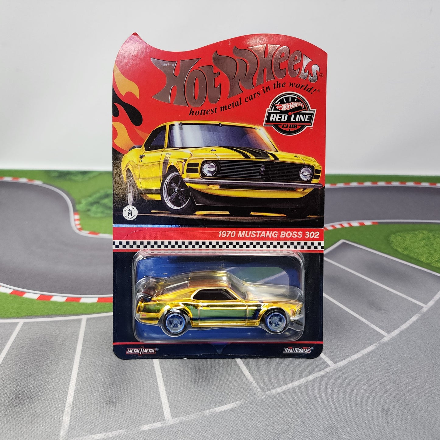 1970 Mustang Boss 302 * Hot Wheels Red Line Club RLC
