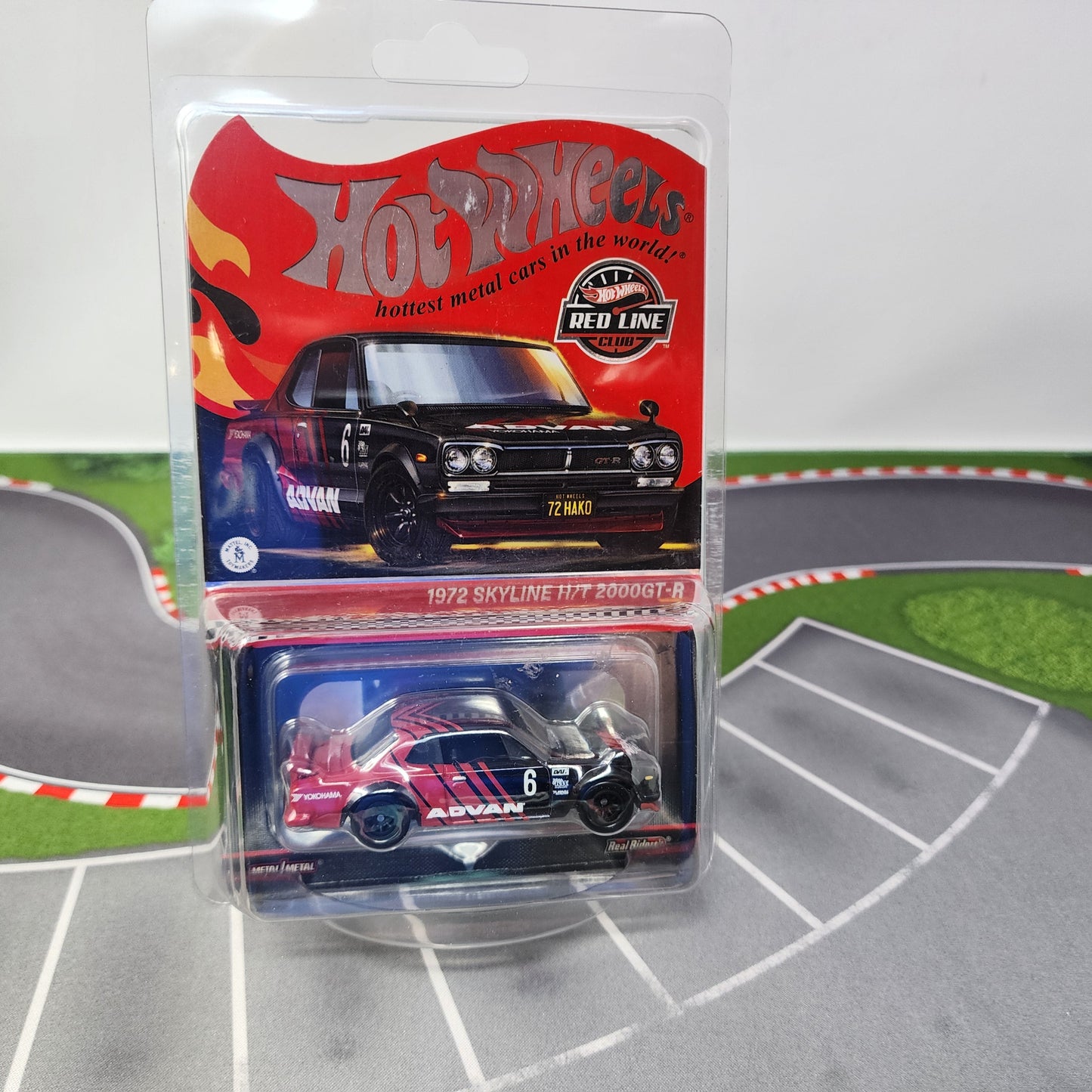 1972 Skyline H/T 2000GT-R Advan * Hot Wheels Red Line Club RLC