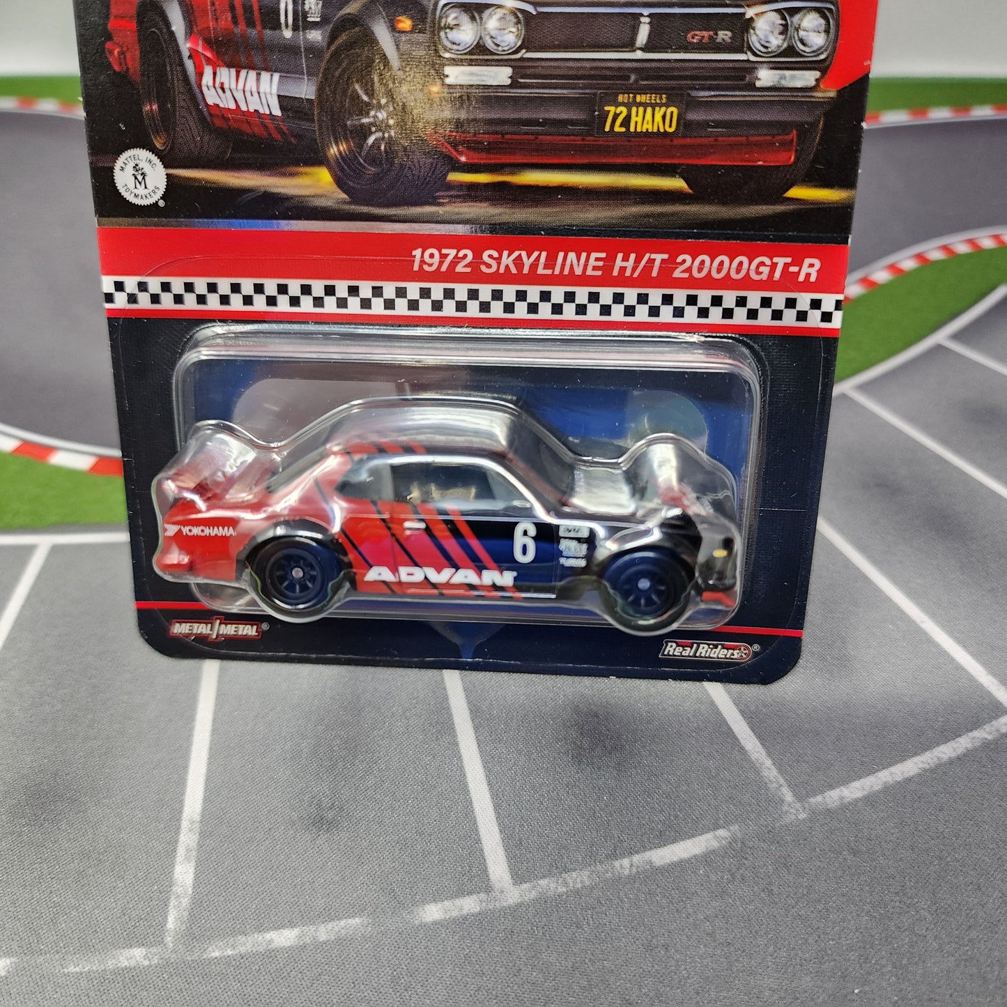 1972 Skyline H/T 2000GT-R Advan * Hot Wheels Red Line Club RLC