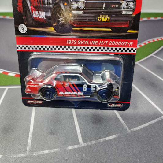 1972 Skyline H/T 2000GT-R Advan * Hot Wheels Red Line Club RLC