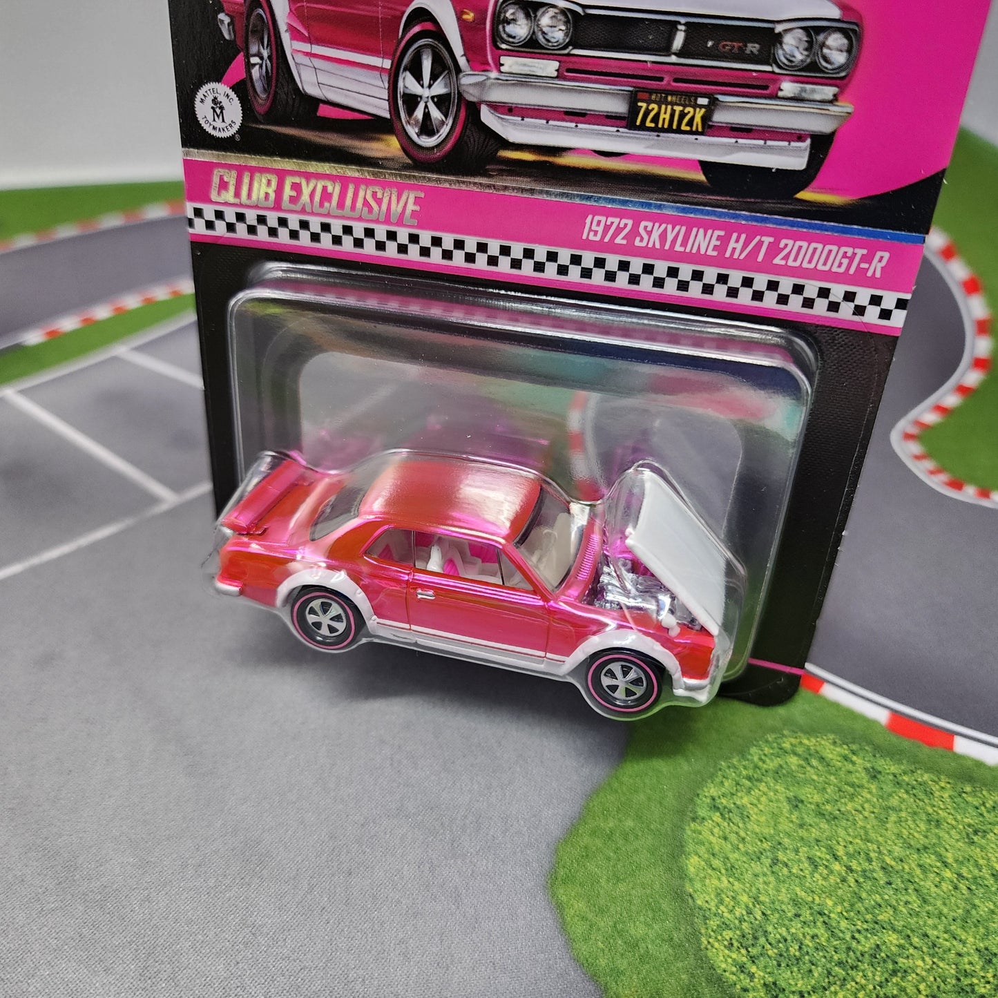1972 Skyline H/T 2000GT-R * PINK * Hot Wheels Red Line Club RLC