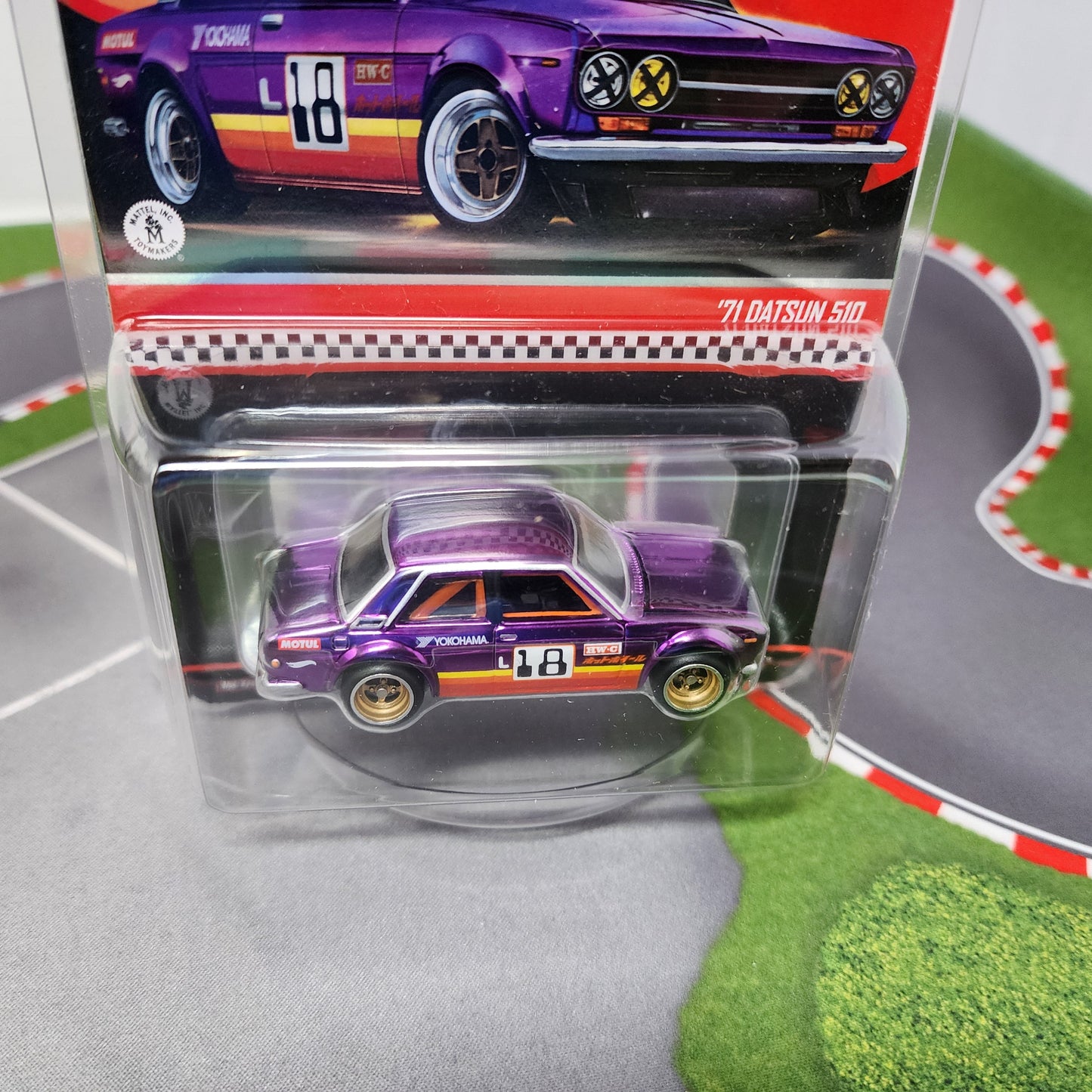 71 Datsun 510 * Purple * Hot Wheels Red Line Club RLC