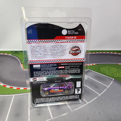 71 Datsun 510 * Purple * Hot Wheels Red Line Club RLC