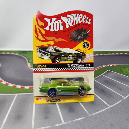 71 Plymouth GTX Neo-Classics * Hot Wheels Red Line Club RLC