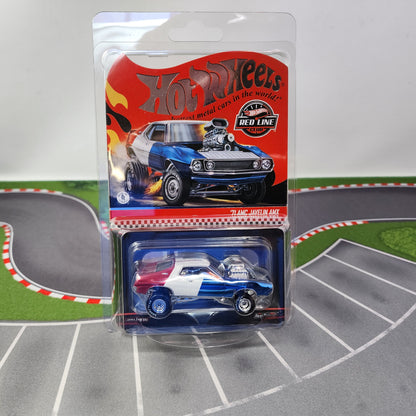 71 AMC Javelin AMX * Red/White/Blue * Hot Wheels Red Line Club RLC
