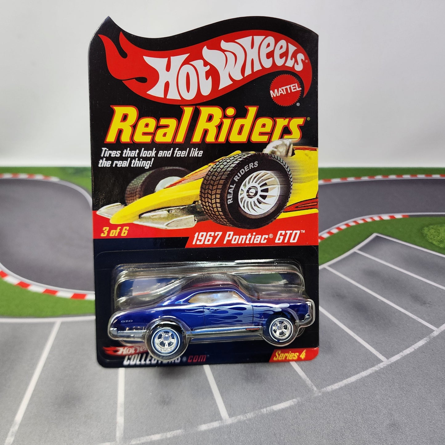 1967 Pontiac GTO Real Riders * Hot Wheels Red Line Club RLC