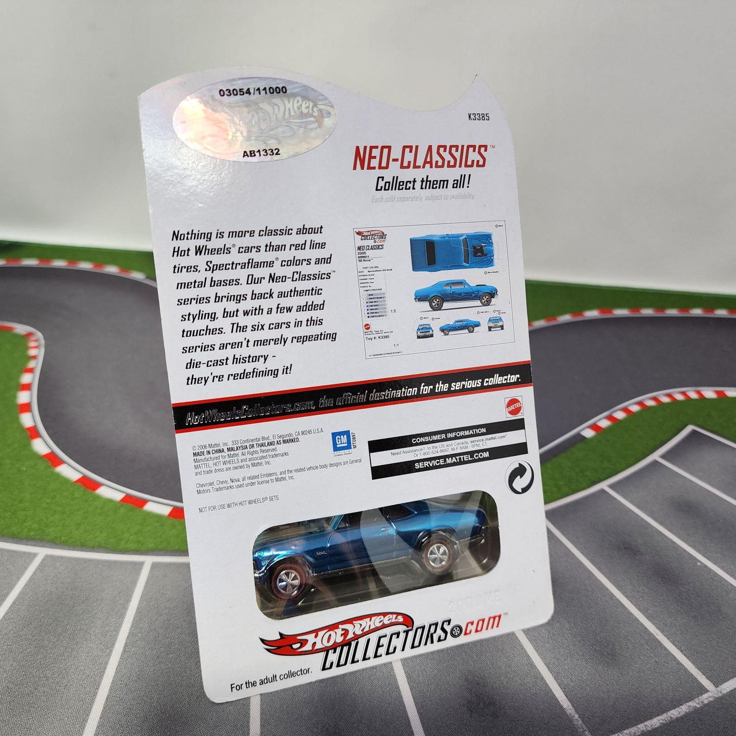1968 Nova Neo-Classics Series 5 * Hot Wheels Red Line Club RLC