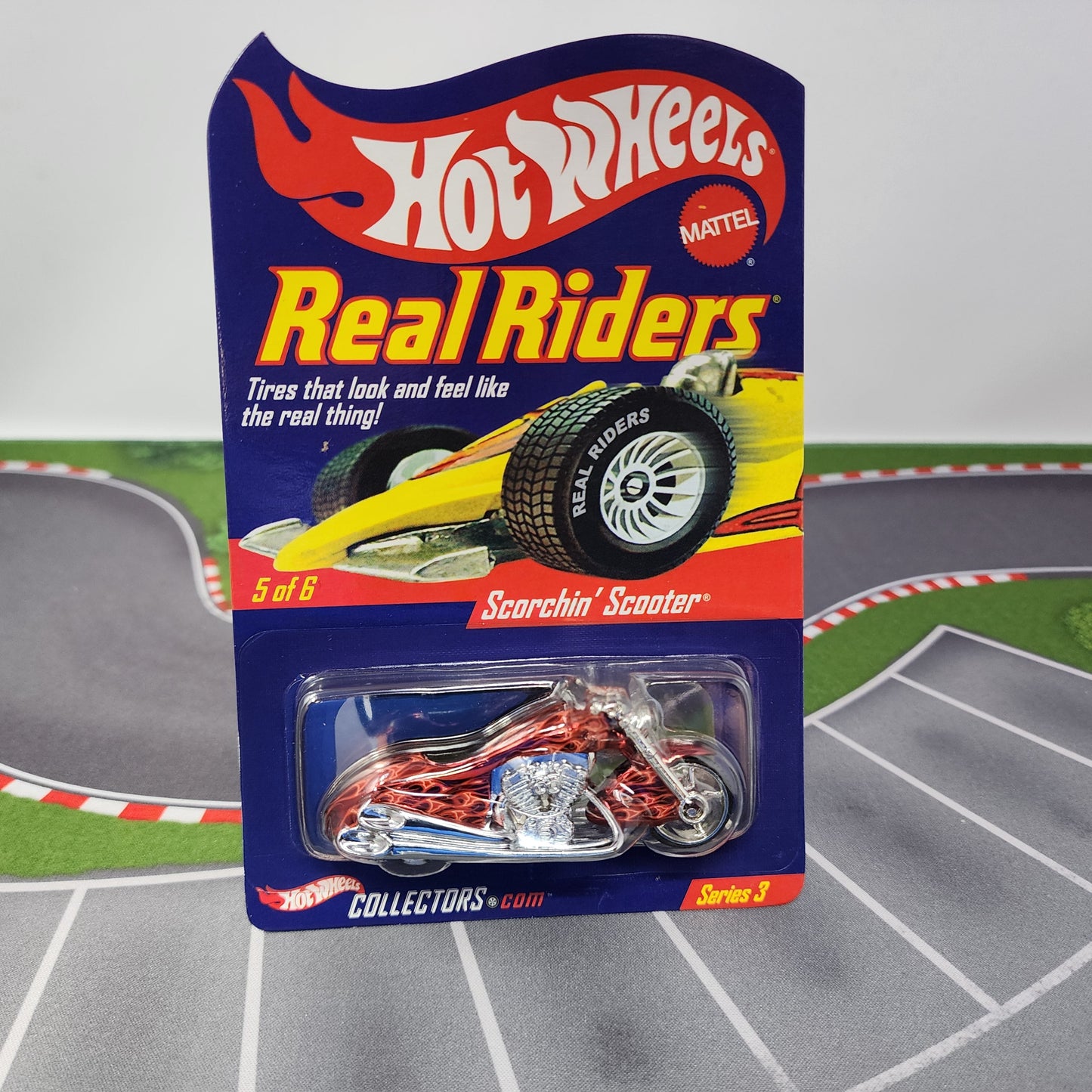 Scorchin Scooter Real Riders * Hot Wheels Red Line Club RLC