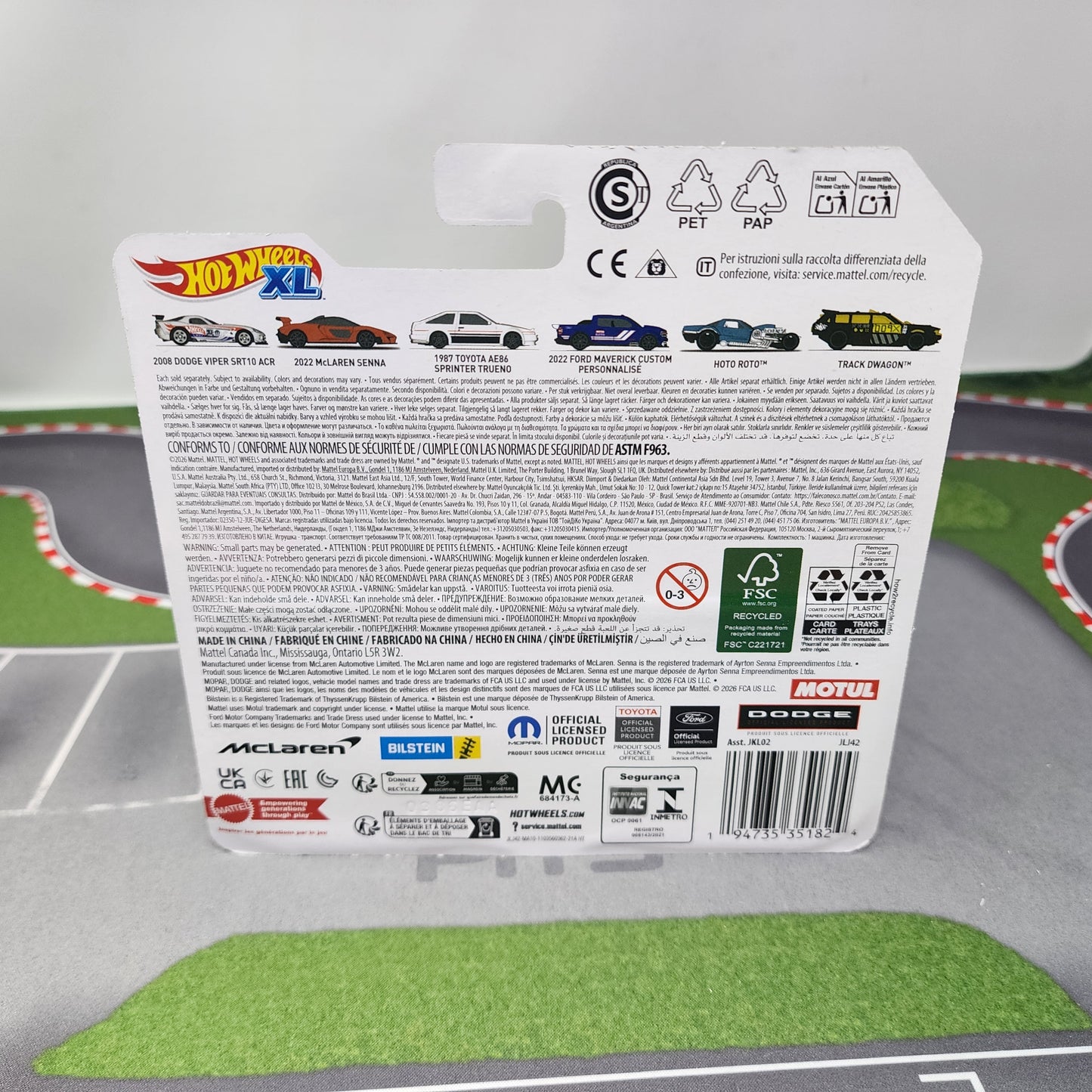 1987 Toyota AE86 Sprinter #15/24 * 2026 Hot Wheels XL 1:43 Scale * New Case C