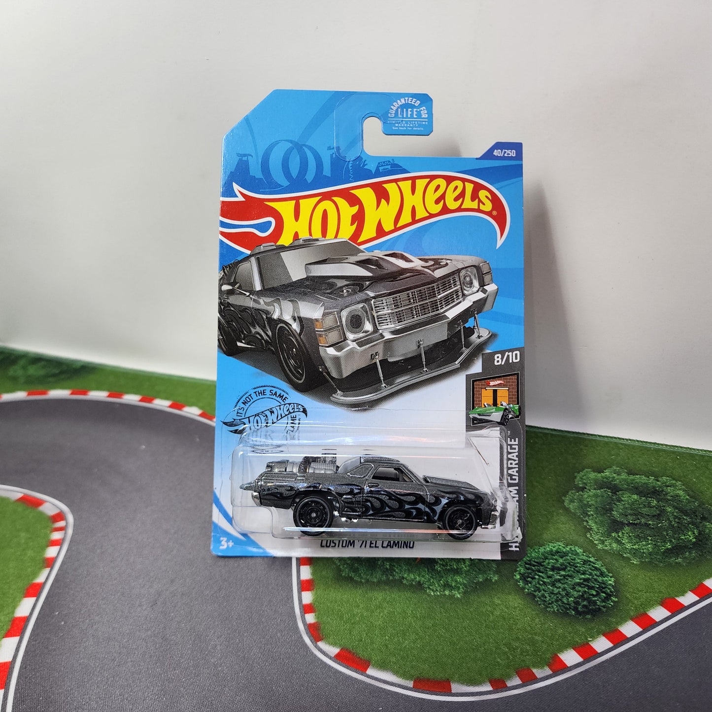 Custom '71 El Camino #40 * Grey * Hot Wheels 2020
