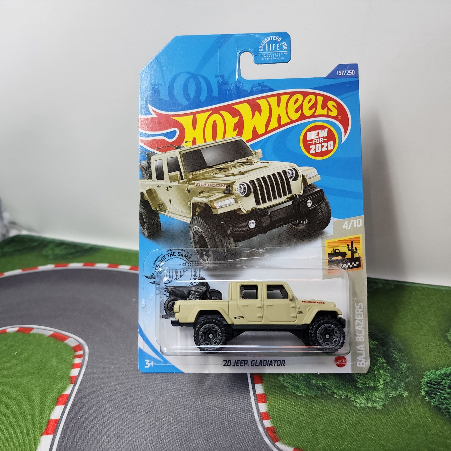 20 Jeep Gladiator #157 * Tan * Hot Wheels 2020