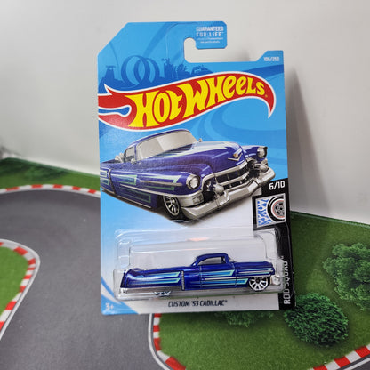 Custom '53 Cadillac #106 * Blue * Hot Wheels 2020
