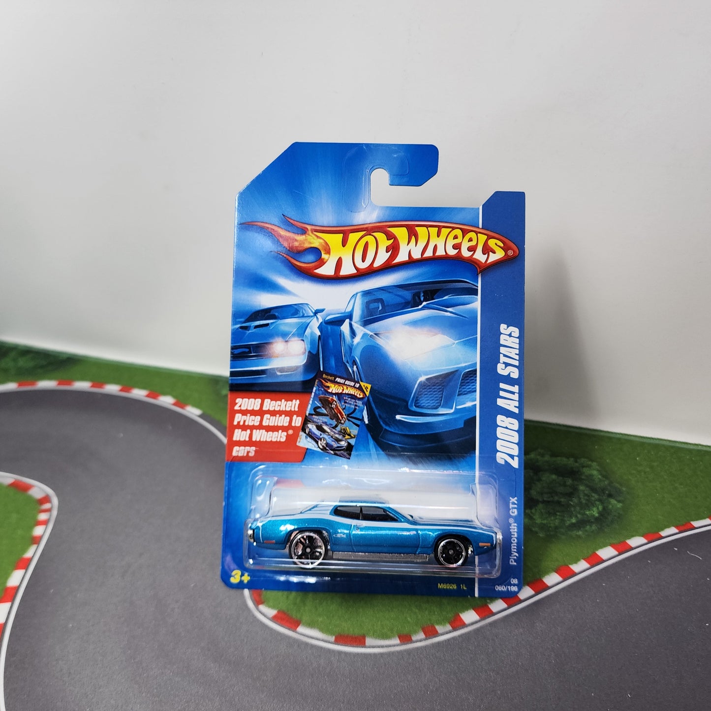 Plymouth GTX #60 * Blue * Hot Wheels 2008