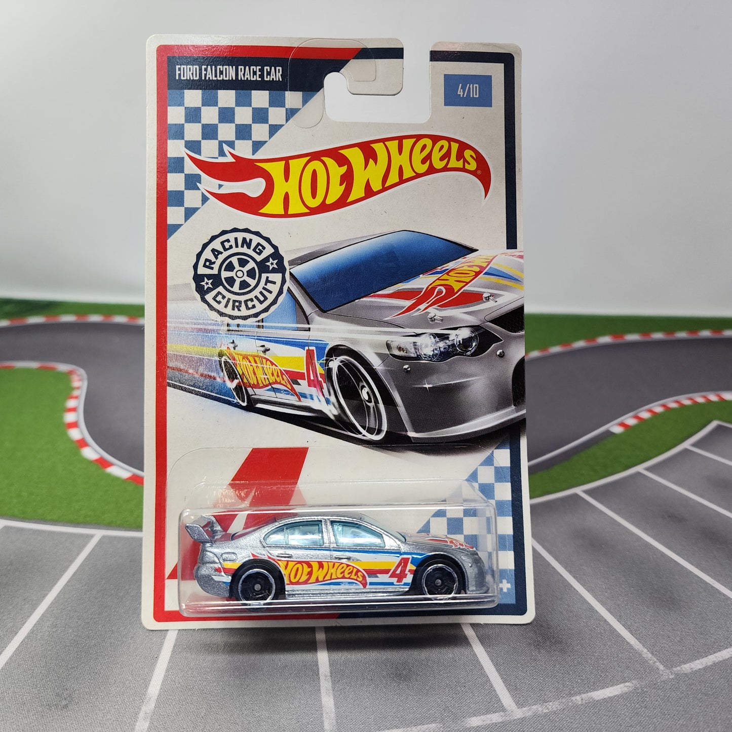 Ford Falcon Race Car #4 * Hot Wheels Racing Circuit