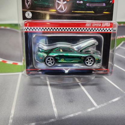 1997 Toyota Supra * Green * Hot Wheels Red Line Club RLC