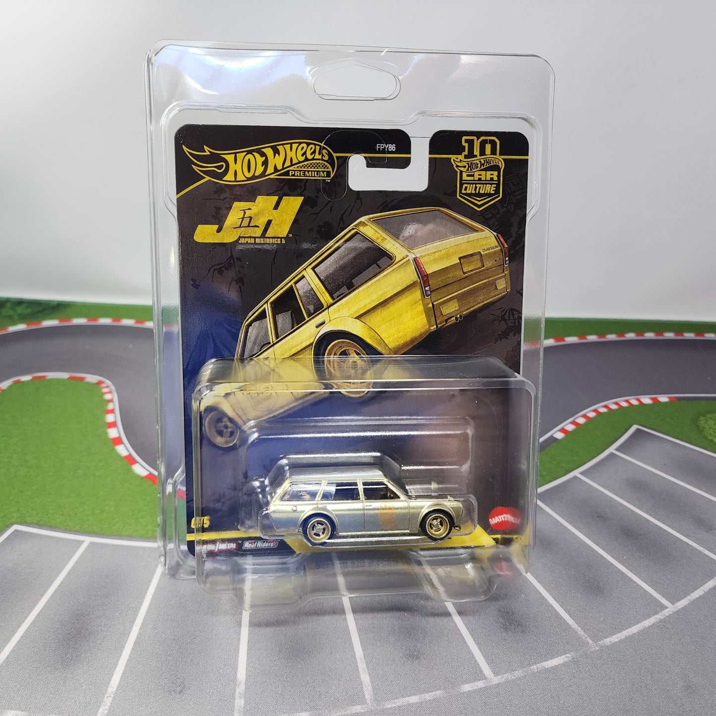 Datsun 510 Wagon * GOLD CHASE * Hot Wheels Car Culture Japan Historics 5