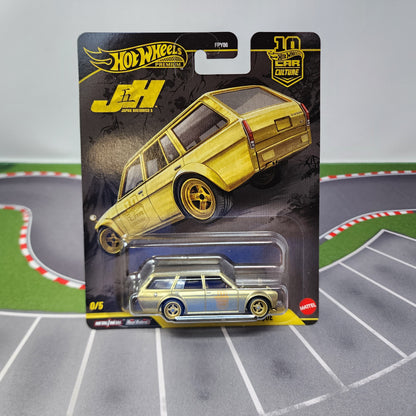 Datsun 510 Wagon * GOLD CHASE * Hot Wheels Car Culture Japan Historics 5