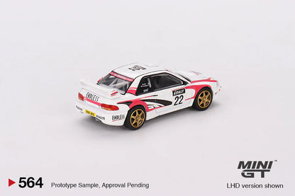 MINIGT 1:64 Subaru Impreza WRC98 1999 Rally Tour de Corse #22