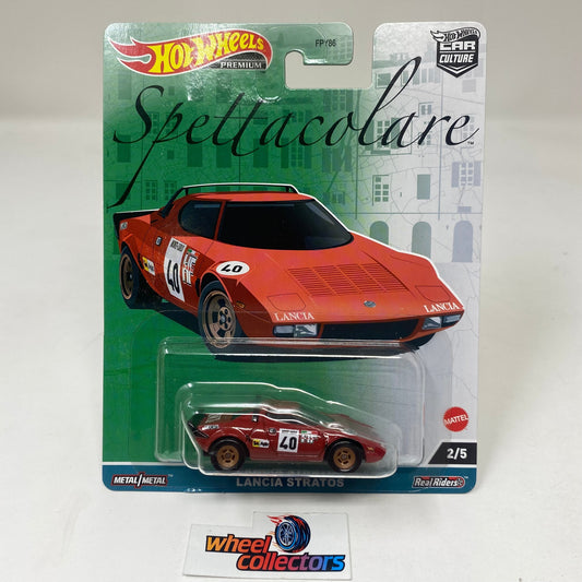 Lancia Stratos #2/5 * 2023 Hot Wheels Spettacolare Car Culture
