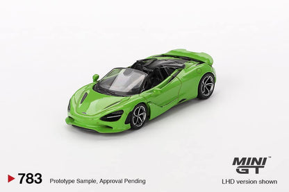 MINI GT 1:64 McLaren 750S Spider in Mantis Green