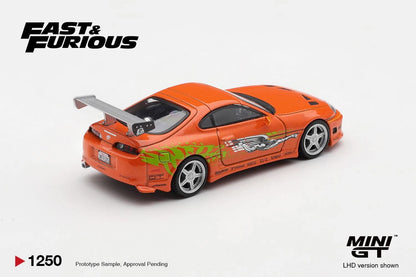 *PREORDER* MINIGT 1:64 Toyota Supra BOMEX 鈥淭he Fast and the Furious鈥?Brian O鈥機onner