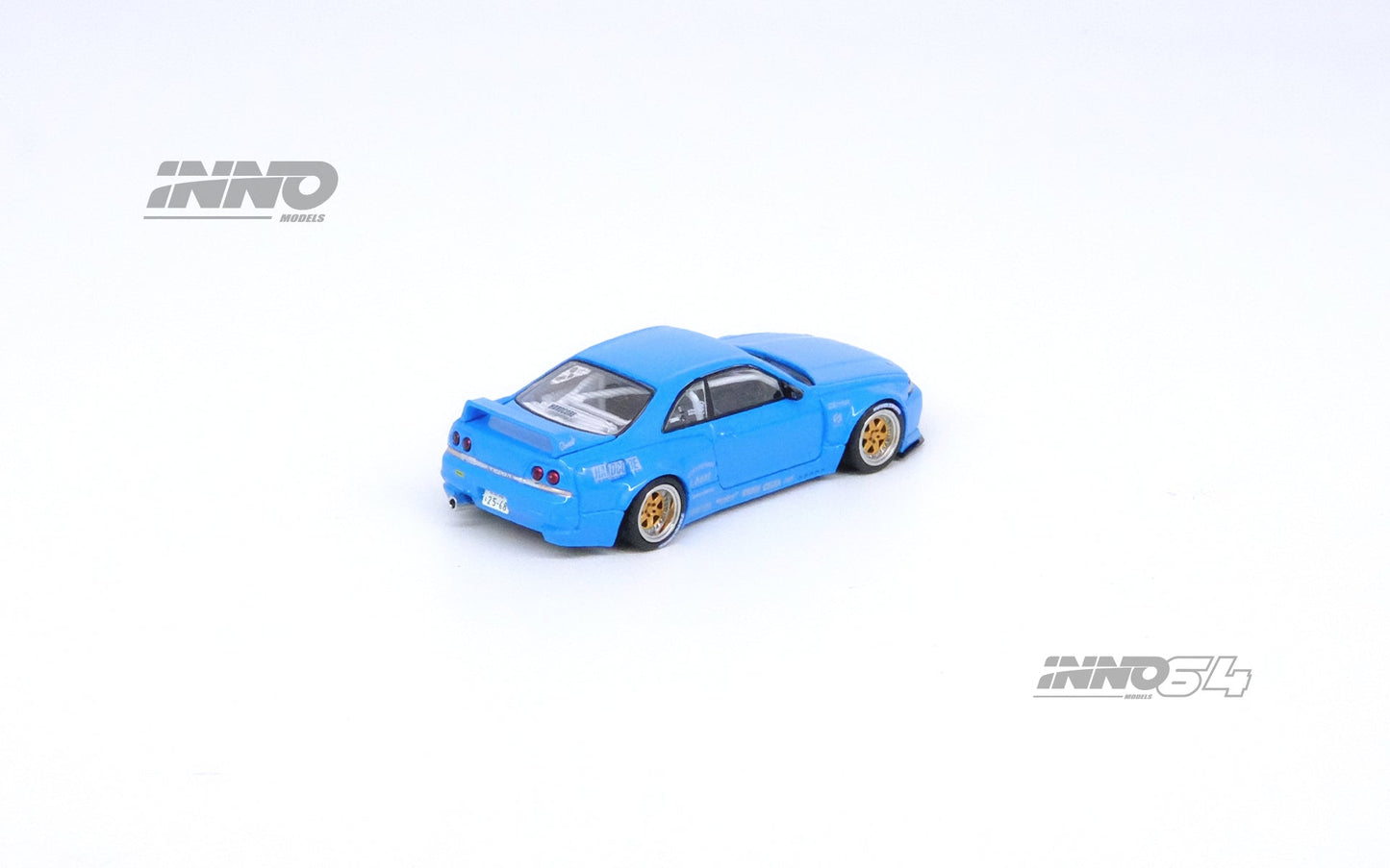 INNO64 1:64 Nissan Skyline GT-R (R33) "Pandem / Rocket Bunny" in Blue