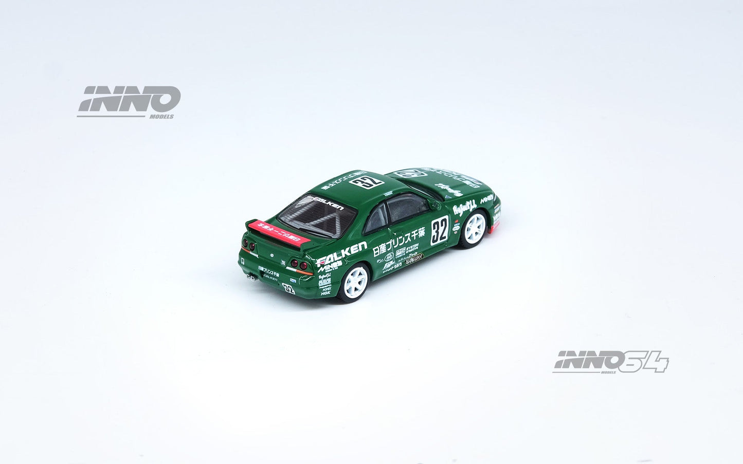 INNO64 1:64 Nissan GT-R (R33) #11 "PRINCE CHIBA FALKEN" N1 Super Endurance Series - Tokachi 24H 1996