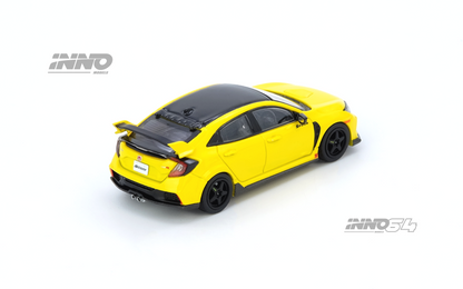 INNO64 1:64 Honda Civic Type-鈥疪 (Fk8) in Yellow