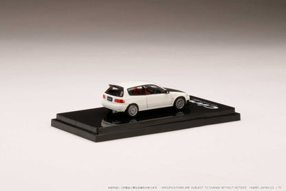 Hobby Japan 1:64 Honda Civic (EG6) SiR 鈪?with JDM Style in Frost White