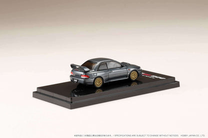 Hobby Japan 1:64 Subaru Impreza 22B STi Version (GC8鏀? with EJ Engine Display in Cool Gray Metallic