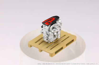 Hobby Japan 1:64 Honda Civic Type-R Limited Edition (FK8) 2020 with Engine Display Model in Sunlight Yellow II