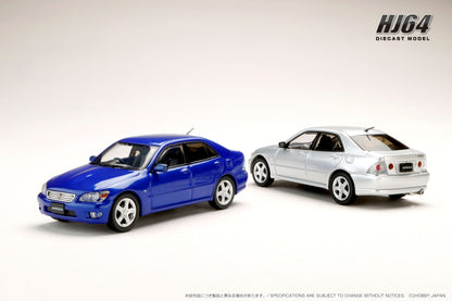 Hobby Japan 1:64 Toyota ALTEZZA RS200 (E10) 1998 in Blue Mica