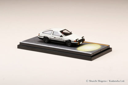 Hobby Japan 1:64 Toyota Sprinter Trueno GT APEX (AE86) 闋枃瀛桪 OPEN HEADLIGHTS / WITH 4A-GE DISPLAY MODEL