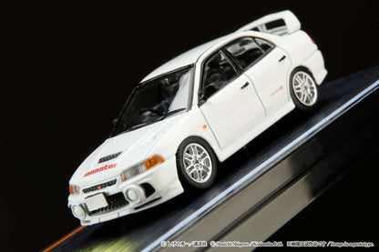 Hobby Japan 1:64 Mitsubishi Lancer RS Evolution 鈪?/ Initial D VS Takumi Fujiwara with Seiji Iwaki Figure
