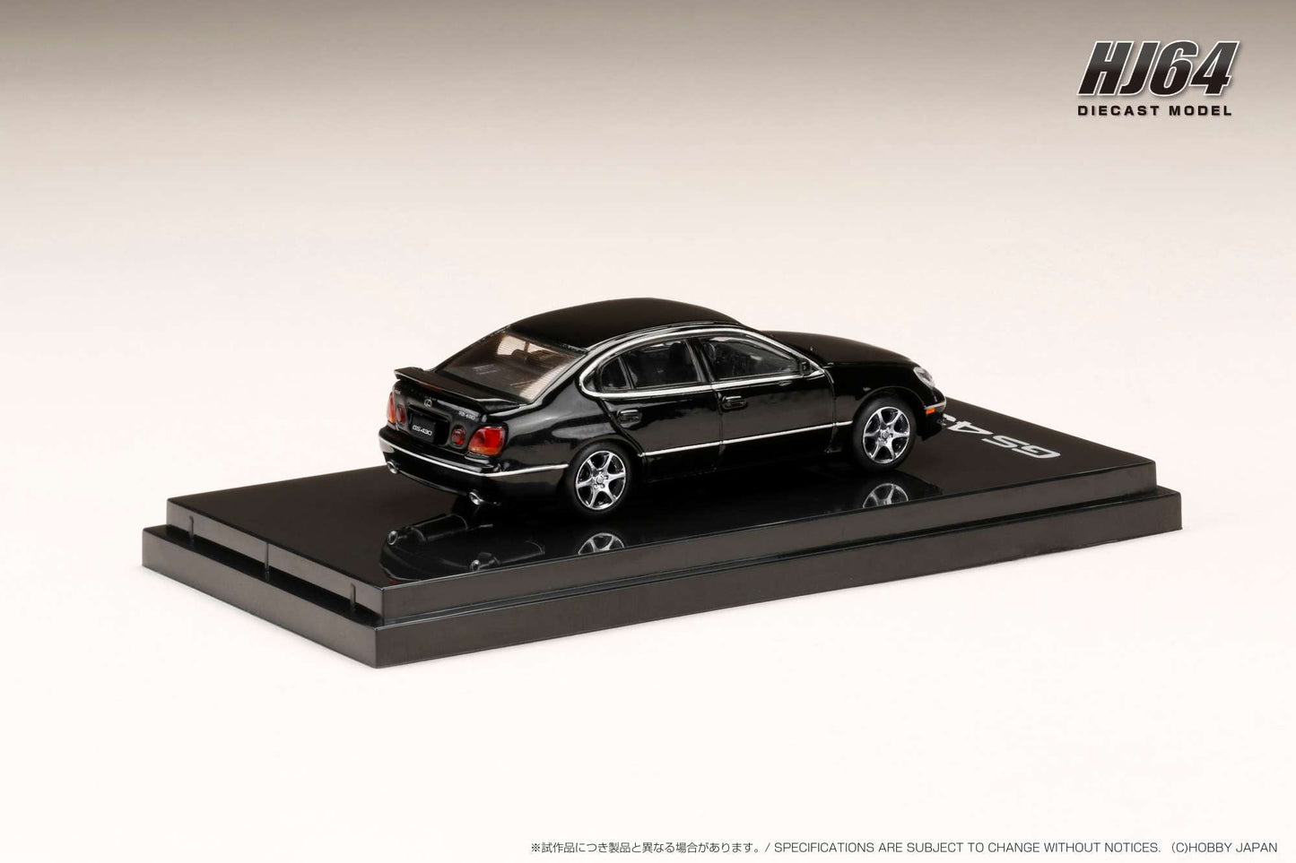 Hobby Japan 1:64 Lexus GS430 (US Spec LHD) in Black