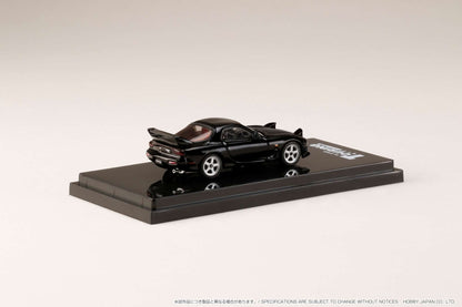 Hobby Japan 1:64 Mazda RX-7 Efini (FD3S) A-Spec Customized Ver. in Brilliant Black