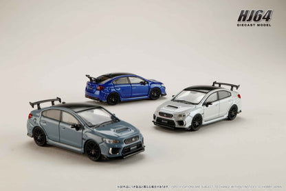 *PREORDER* Hobby Japan 1:64 SUBARU S208 NBR CHALLENGE PACKAGE in WR Blue Pearl
