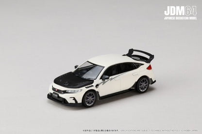 *PREORDER* Hobby Japan 1:64 Honda Civic Type-R (FL5) MUGEN Group B (2025) in Championship White
