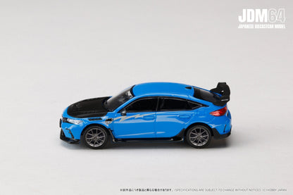 *PREORDER* Hobby Japan 1:64 Honda Civic Type-R (FL5) MUGEN Group B (2025) in Racing Blue Pearl