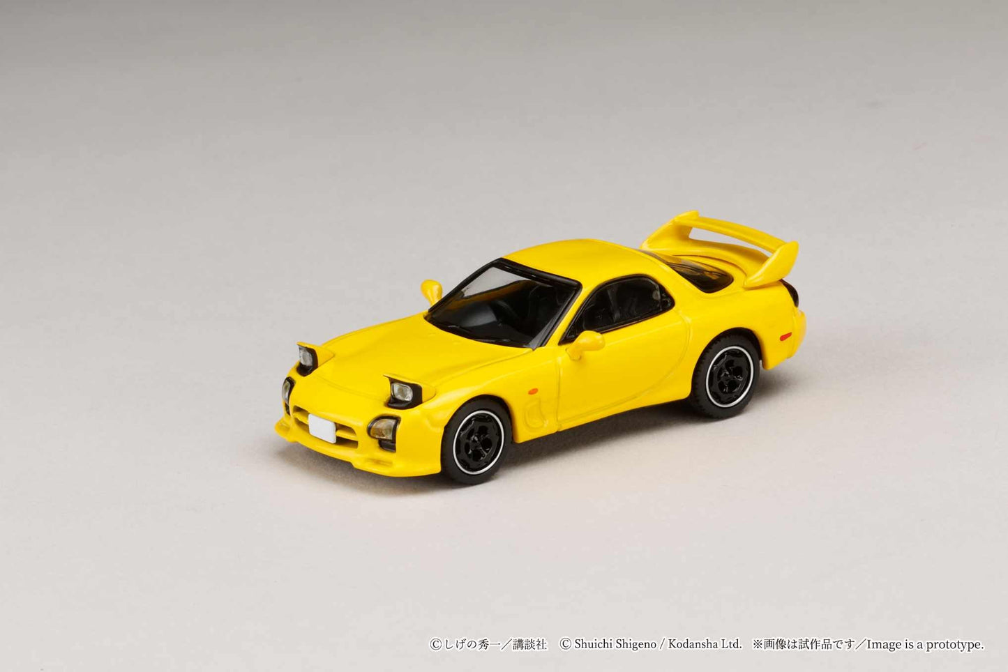 HobbyJapan 1/64 MAZDA RX-7 (FD3S) Project D/ INITIAL D Keisuke Takahashi VS Wataru Akiyama