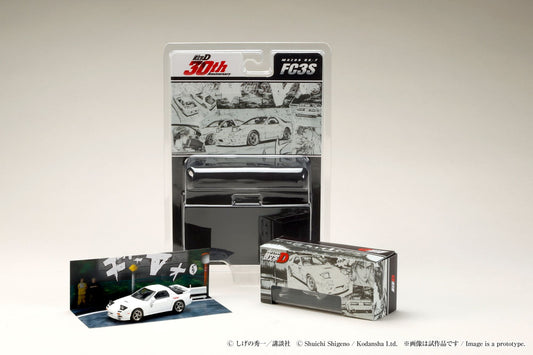 Hobby Japan 1:64 MAZDA RX-7 (FC3S) RedSuns/ Initial D Ryosuke Takahashi VS Takumi Fujiwara
