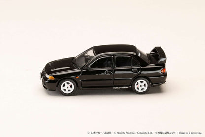 Hobby Japan 1:64 Mitsubishi Lancer RS Evolution III / INITIAL D Kyoichi Sudo VS Ryosuke Takahashi