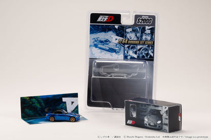 *PREORDER* Hobby Japan 1:64 Honda S2000 InitialD Toshiya Joshima VS Takumi Fujiwara