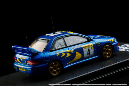 Hobby Japan 1:64 Subaru Impreza WRC 1997 #4 Monte Carlo WINNER